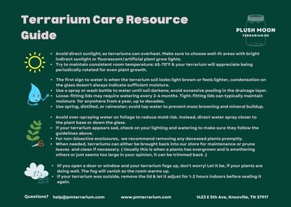 Terrarium Care Sheet (7 x 5 in) (2)